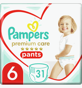PAMPERS PREMIUM PANTS NO.6   31TMX