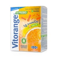 Uni-Pharma Vitorange Probio Plus 1g Vitamin C & 2 