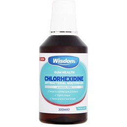 Wisdom Gum Health Chlorhexidine Antibacterial mouthwash 300ml
