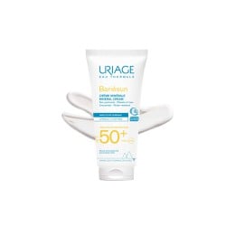 Uriage Bariesun SPF50+ Mineral Cream Αντηλιακή Κρέμα Πολύ Υψηλής Προστασίας Προσώπου Σώματος Για Ευαίσθητα Δέρματα 100ml