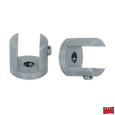 Round Shelf Support for 20 mm Glass