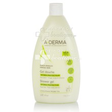 A-Derma Shower Gel Hydra-Protective - Καθαρισμός Πρόσωπο / Σώμα / Μαλλιά, 500ml