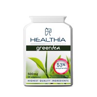Healthia Green Tea Extract 500mg 60 Κάψουλες - Συμ