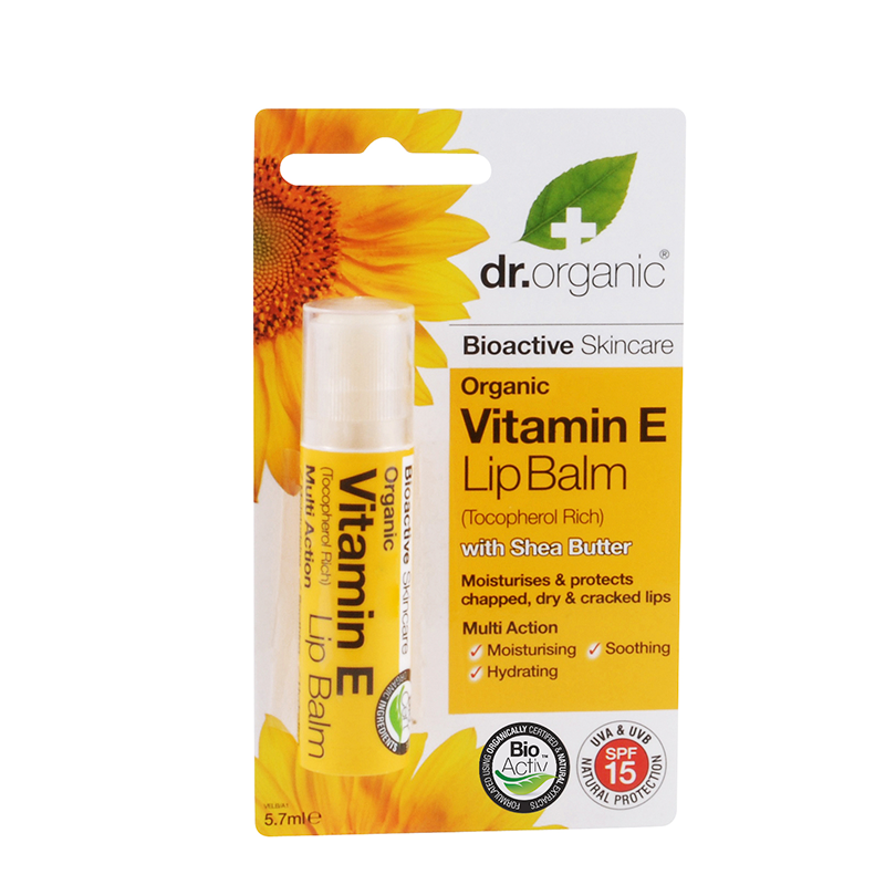 Organic Vitamin E Lip Balm 