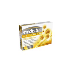 Medicair Medistus Antivirus Μέλι & Λεμόνι Για Κρυολογήματα & Γρίπη 10 παστίλιες