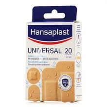Hansaplast Universal Water Resistant - Επιθέματα Ανθεκτικά στο Νερό, 20 strips