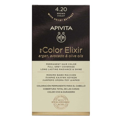 Apivita My Color Elixir 4.20 Βαφή Μαλλιών Καστανό 