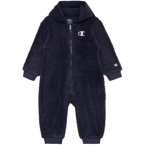 Champion Boy Hooded Rompers (306601)-NAVY