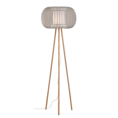 Floor Lamp Iris E27 Natural Wood