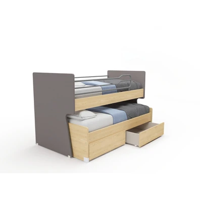 Wooden Single Bed 