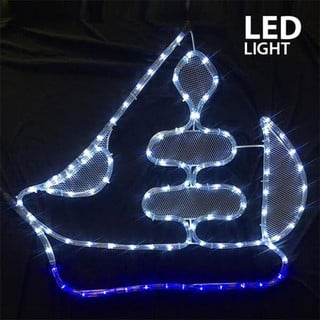 Christmas Ship LED Strip Rope Light 2-Way IP44 600