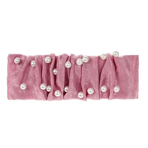 Barreta per femra roze me perla 7cm