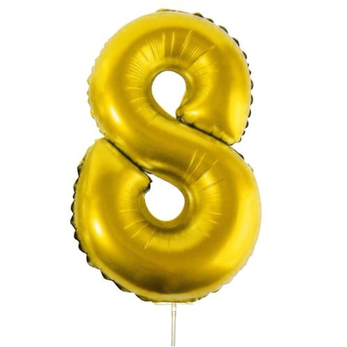 Balon N 8 Gold