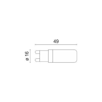 Led Lamp G9 5W 4000K 550Lm