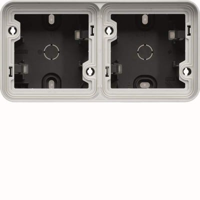 Cubyko 2 Modules Wall Mounted Box Horizontal Ip55 