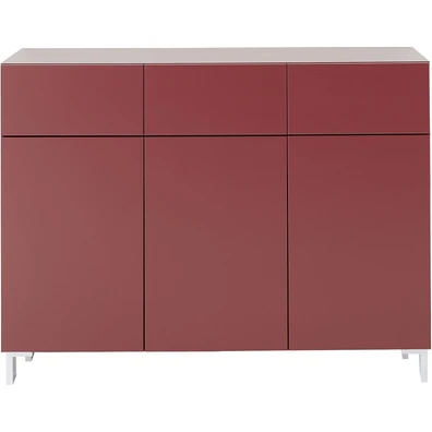 Μπουφές Κ2 Μπορντό 119x95x41cm A_21116_K21B3D3S-Re