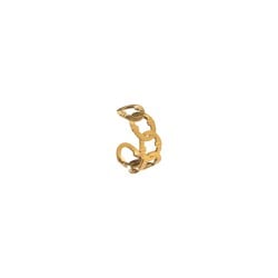 InoPlus Borghetti Σκουλαρίκια Ear Cuff Oro Χονδρή Αλυσίδα 1 ζευγάρι