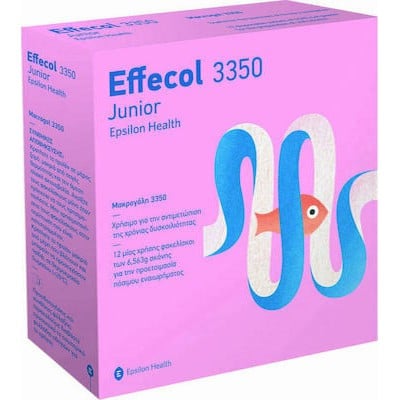 Epsilon Health Effecol Junior 3350 12 φακελίσκοι
