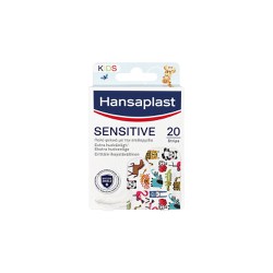 Hansaplast Sensitive Animal Kids Plaster Adhesive Patches Animals For Children 20 pieces