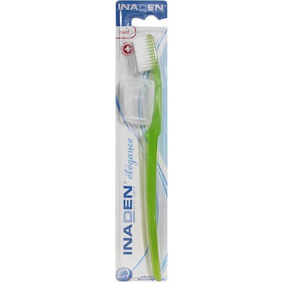 INADEN Elegance Hard Toothbrush Σκληρή Οδοντόβουρτσα Για Βαθύ Καθαρισμό Με Εργονομικό Σχήμα Σε Διάφορα Χρώματα