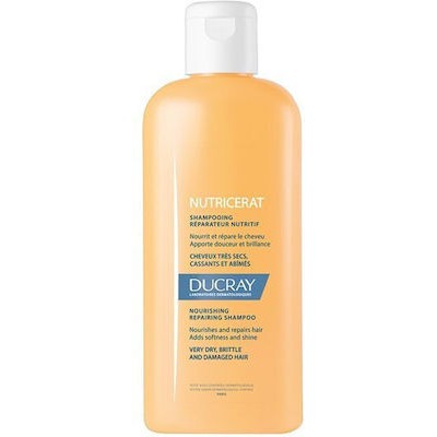 DUCRAY Nutricerat Nourishing Repairing Shampoo Επανορθωτικό Σαμπουάν Εντατικής Θρέψης Για Ξηρά Μαλλιά 200ml