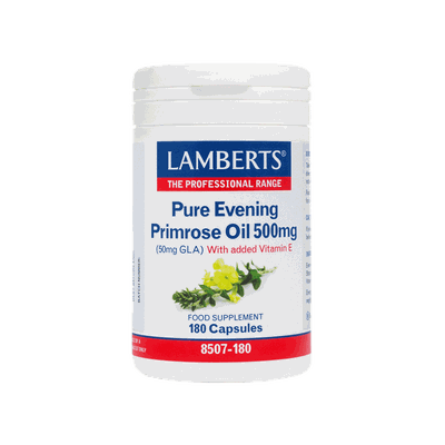 LAMBERTS Pure Evening Primrose Oil 500mg 180caps