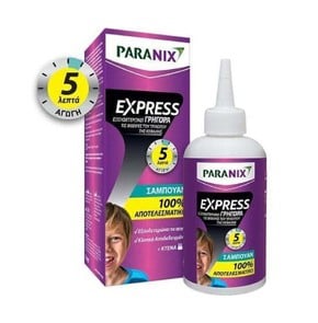 Paranix Express Shampoo-Αντιφθειρικό Σαμπουάν & Χτ