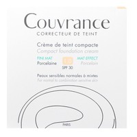 AVENE COUVRANCE CREME DE TEINT COMPACTE FINI MAT 1.0 (PORCELAINE) 10GR