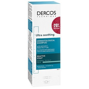 VICHY Dercos ultra soothing normal to oily hair 20
