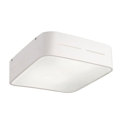 Ceiling Lamp White 280X280 Terry 2Xε27