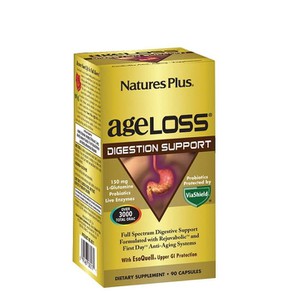 Nature's Plus Ageloss Digestion Support, 90 Caps