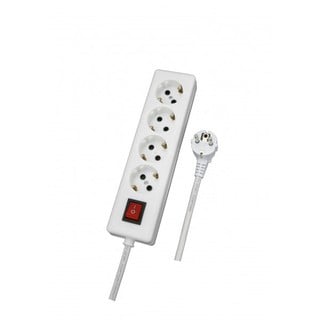 Socket Outlet 4-Way  Cable 5m TM