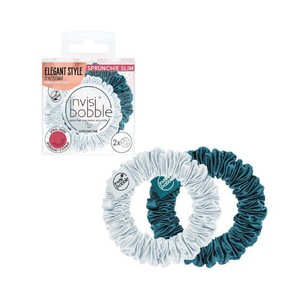 Invisibobble Sprunchie Slim Cool as Ice Green & Ic