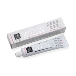 Apivita Natural Dental Care White Λευκαντική Οδοντόκρεμα με Γεύση Μαστίχας, 75ml