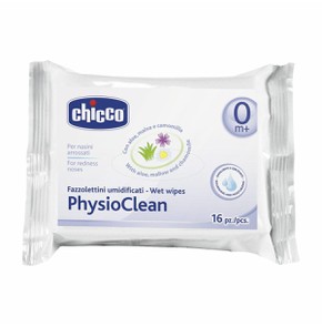 Chicco PhysioClean Wet Wipes Υγρά Μαντηλάκια για τ