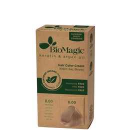 Biomagic Hair Color Cream 8.00 - Light Blonde 60ml