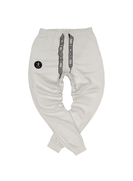 MagicBee Logo Cord Pants - Off White