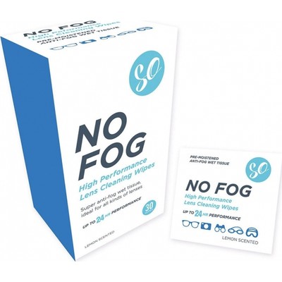 NO fOG Wet Tissue Anti-glare Liquid Wipes 30 Piece