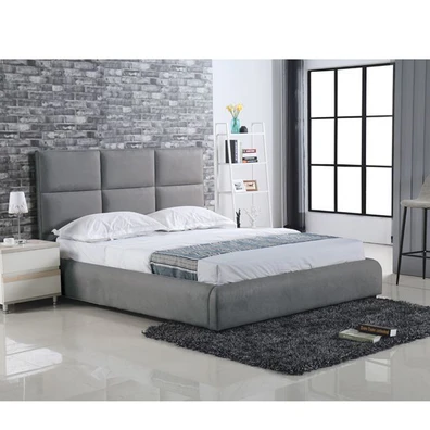 Υπέρδιπλο Κρεβάτι Ύφασμα (Στρώμα 160x200cm) Maxim 