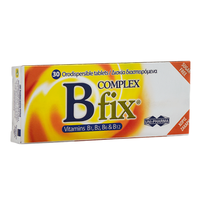 Uni-Pharma B Complex Fix 30Tabs