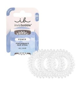 Invisibobble Power Crystal Clear-Λαστιχάκια Μαλλιώ