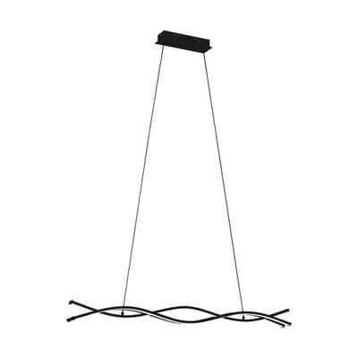 Pendant Led Light Lasana Black 33W 3000K 4500Lm