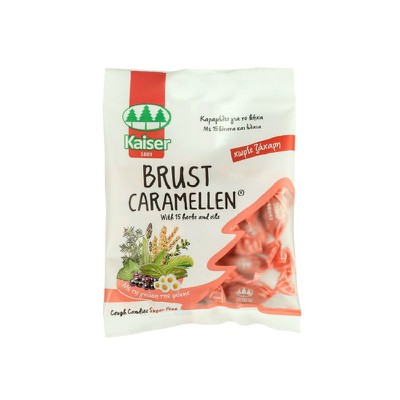 Medisei - KAISER Brust Caramellen (Καραμέλα με 15 βότανα και έλαια) - 60gr