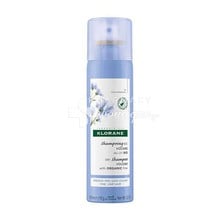 Klorane Linum Dry Shampoo Volume with Organic Flax - Ξηρό Σαμπουάν για Όγκο με Ίνες Βιολογικού Λιναριού, 150ml