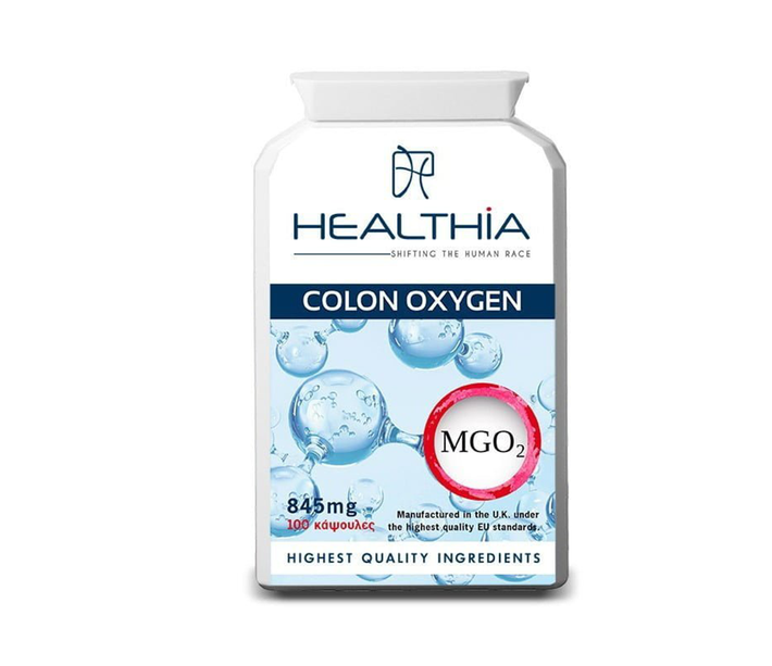 HEALTHIA COLON OXYGEN 100CAPS