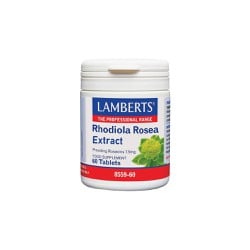 Lamberts Rhodiola Rosea Extract Συμπλήρωμα Διατροφής Για το Άγχος 60 ταμπλέτες 