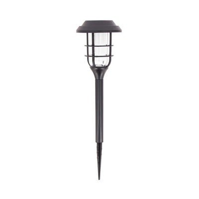 Led Solar Light Spike With Flame Effect Plastic IP