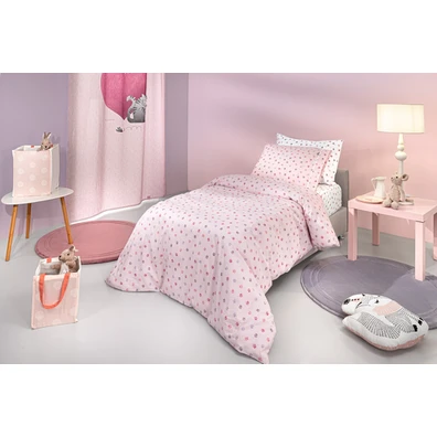 Σετ 3τμχ Παιδικά Σεντόνια paw Pinky 165x250 guy La