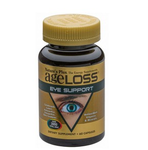 Nature's Plus Ageloss Eye Support, 60 VCaps