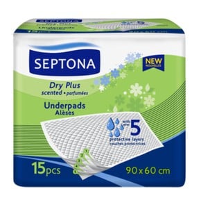 Septona Dry Plus 90x60cm-Υποσέντονα με Άρωμα για Π